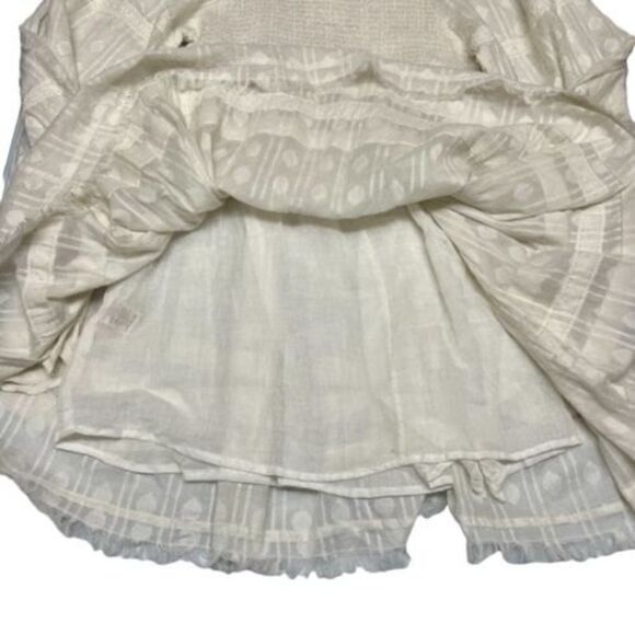 Nicole Miller Artelier Cottagecore Dress Babydoll Lace Fairy Aesthetic Square - Picture 7 of 13